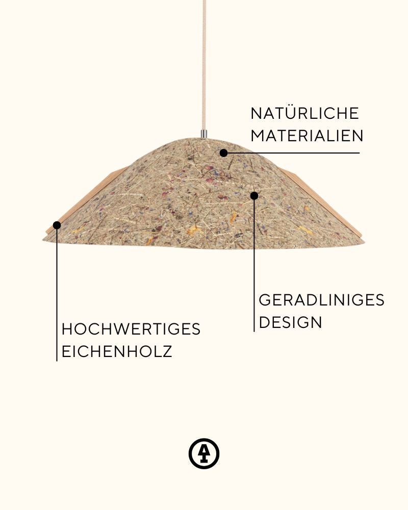 Hängeleuchte konisch Almheu