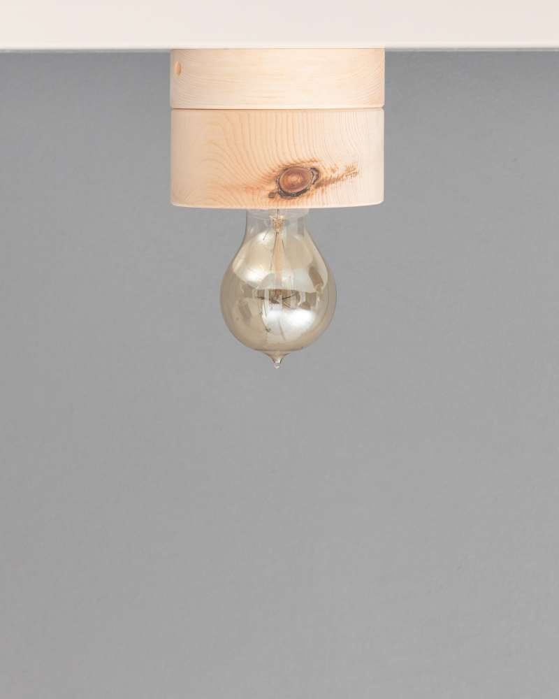 Deckenleuchte Kiefer Natur