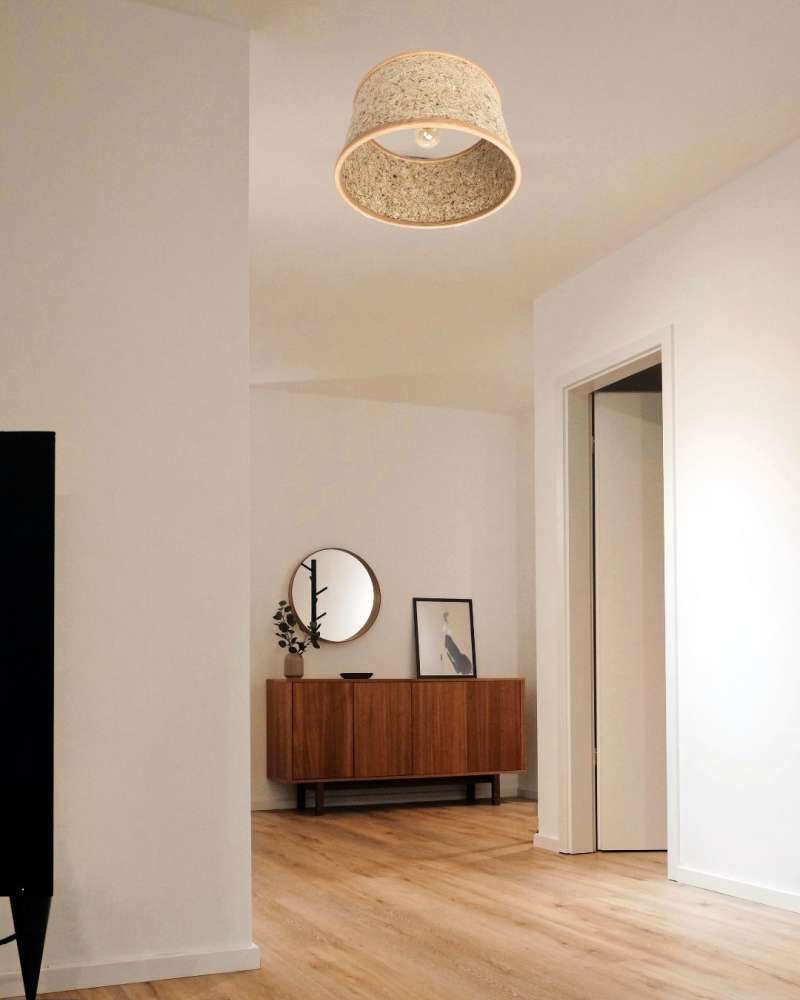 Deckenleuchte Eiche Heu 45 cm