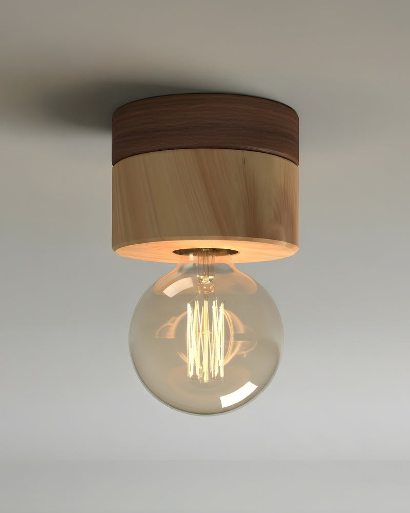 Deckenleuchte Holz
