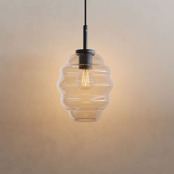 Echos Glas-Pendelleuchte Aufhängung 150cm