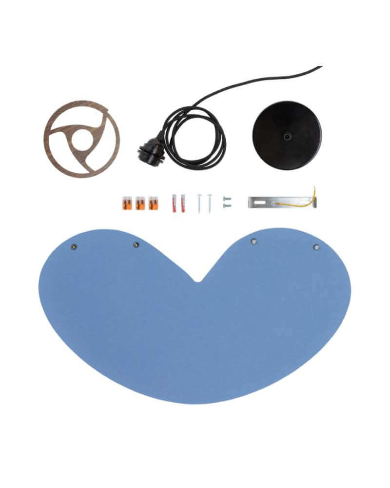 3er Pendelleuchte konisch Rundbaldachin Schwarz