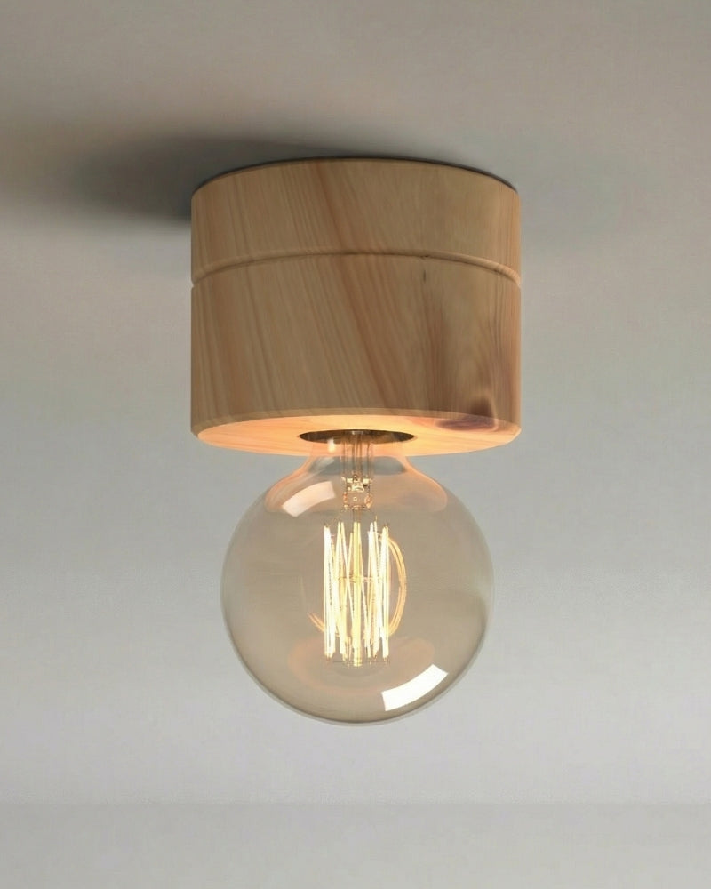 Deckenleuchte Holz
