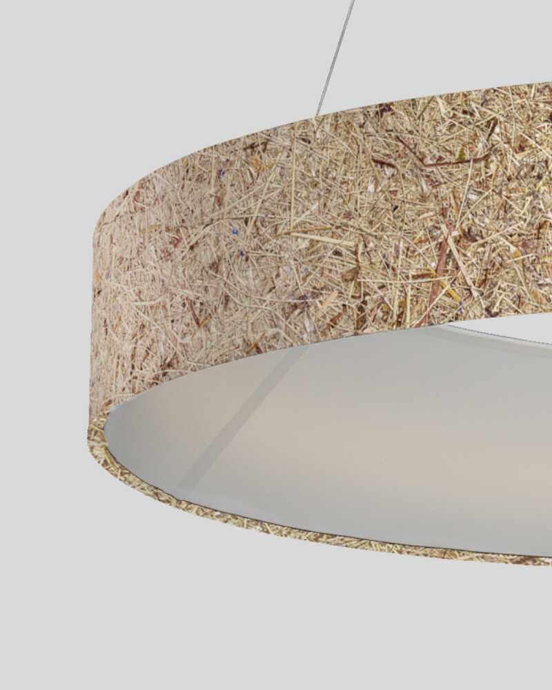 LED Hängeleuchte aus Almheu 120 cm