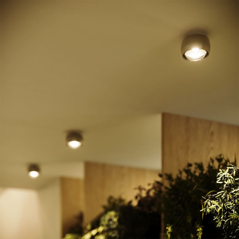 Beam LED Deckenleuchte mit Linse Aufbauspot Ø 8cm