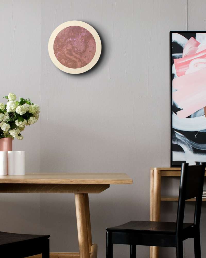 LED Wandleuchte Stein Terra Rosso