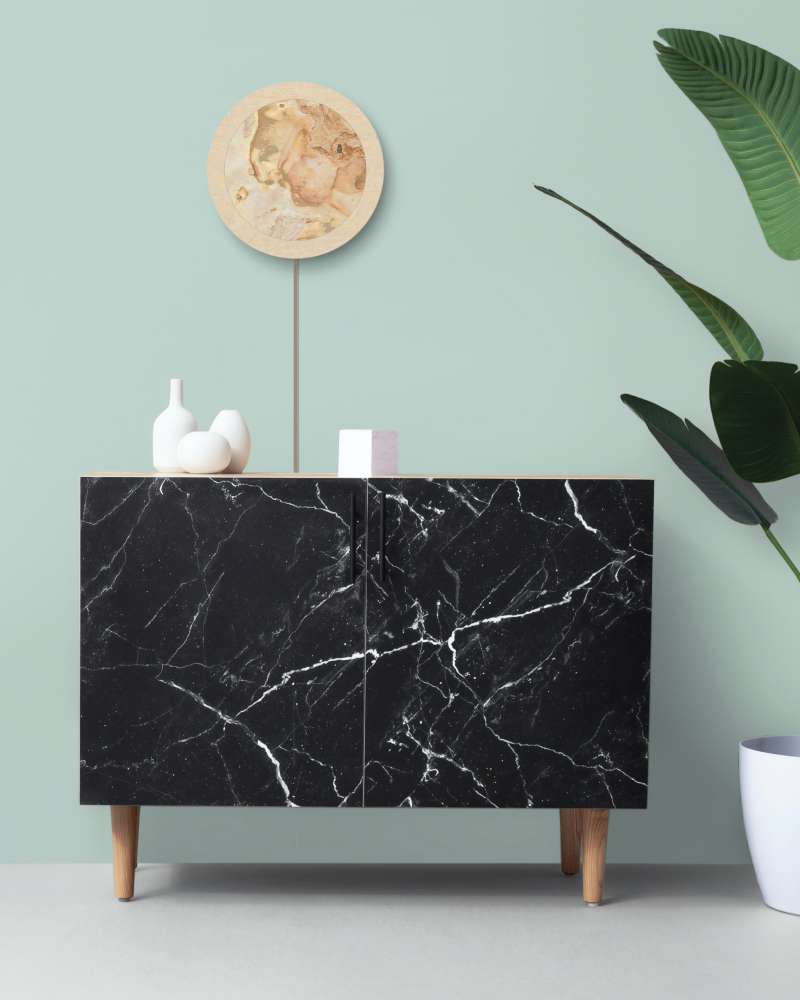 LED Wandleuchte Stein Fallen Leaves mit Kabel