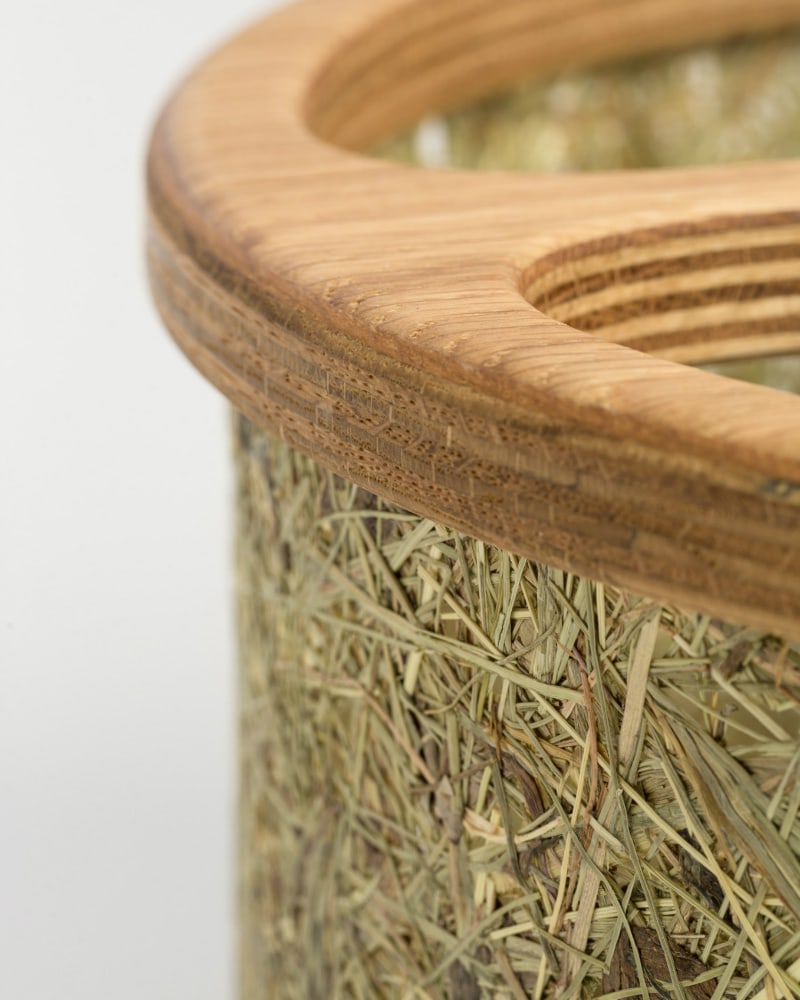 Deckenleuchte Eiche Heu 45 cm