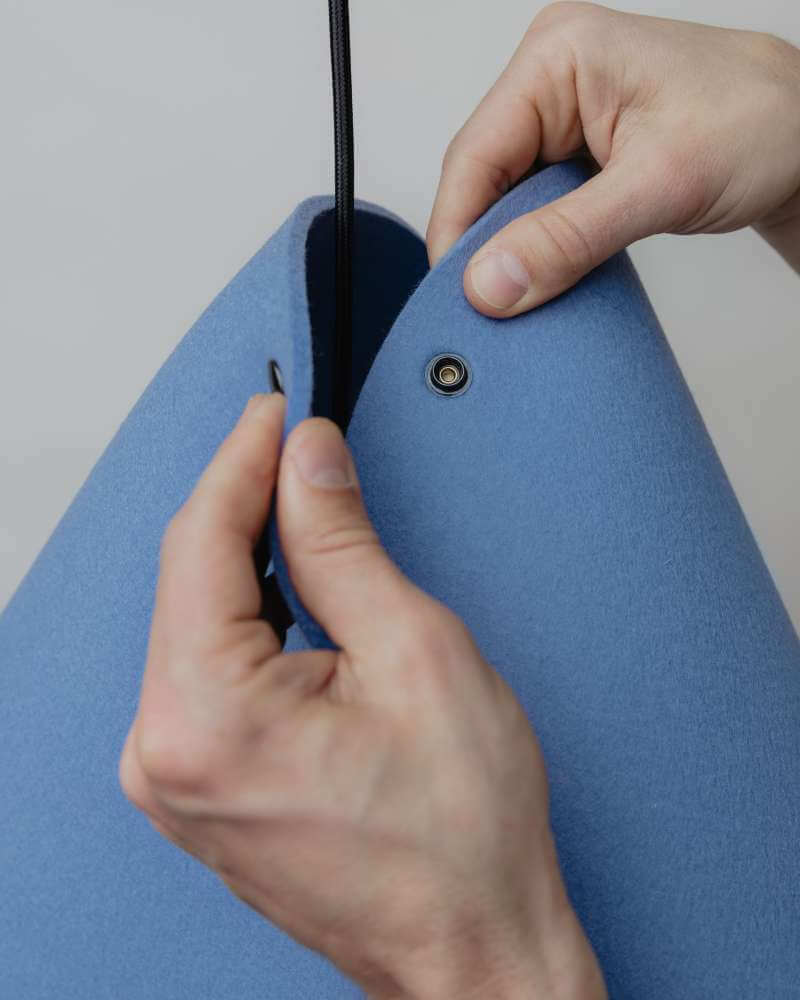 Pendelleuchte Aqua konisch