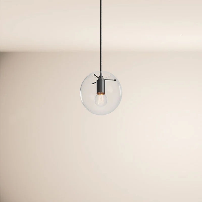 Orb Glaskugel Pendelleuchte 150 cm