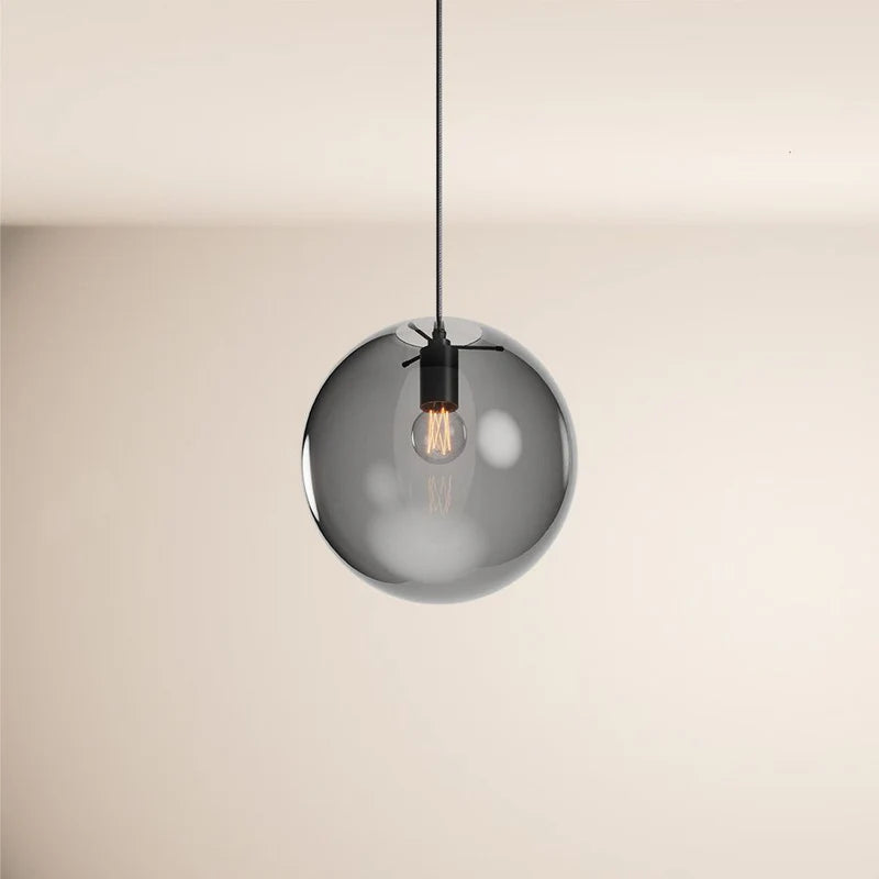 Orb Glaskugel Pendelleuchte 150 cm