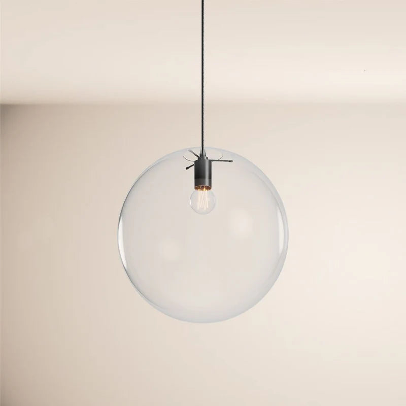 Orb Glaskugel Pendelleuchte 150 cm
