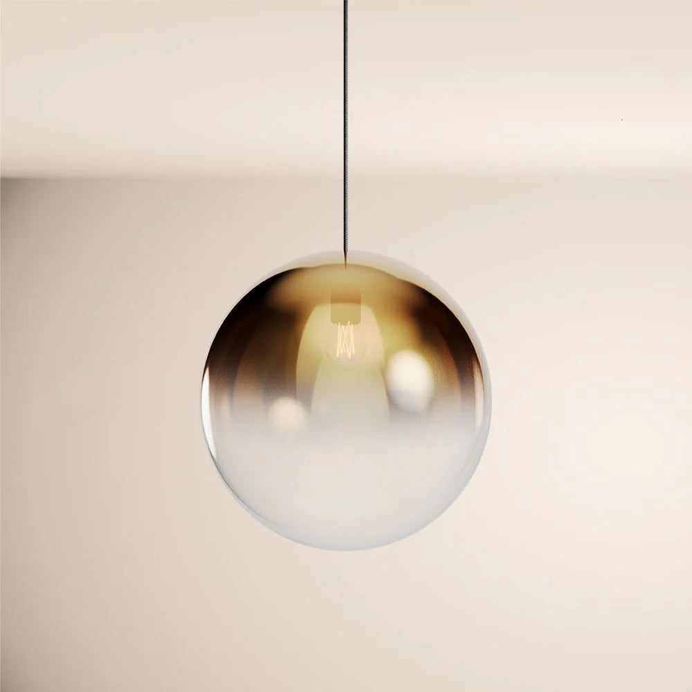 Orb Glaskugel Pendelleuchte 150 cm