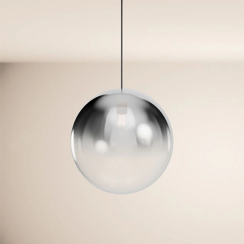 Orb Glaskugel Pendelleuchte 150 cm