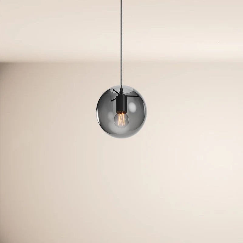 Orb Glaskugel Pendelleuchte 150 cm