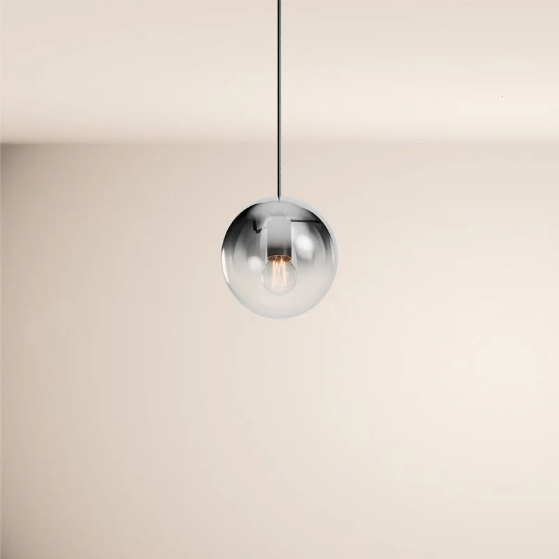 Orb Glaskugel Pendelleuchte 150 cm