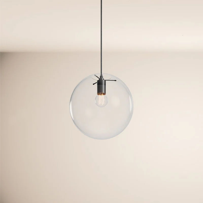 Orb Glaskugel Pendelleuchte 150 cm