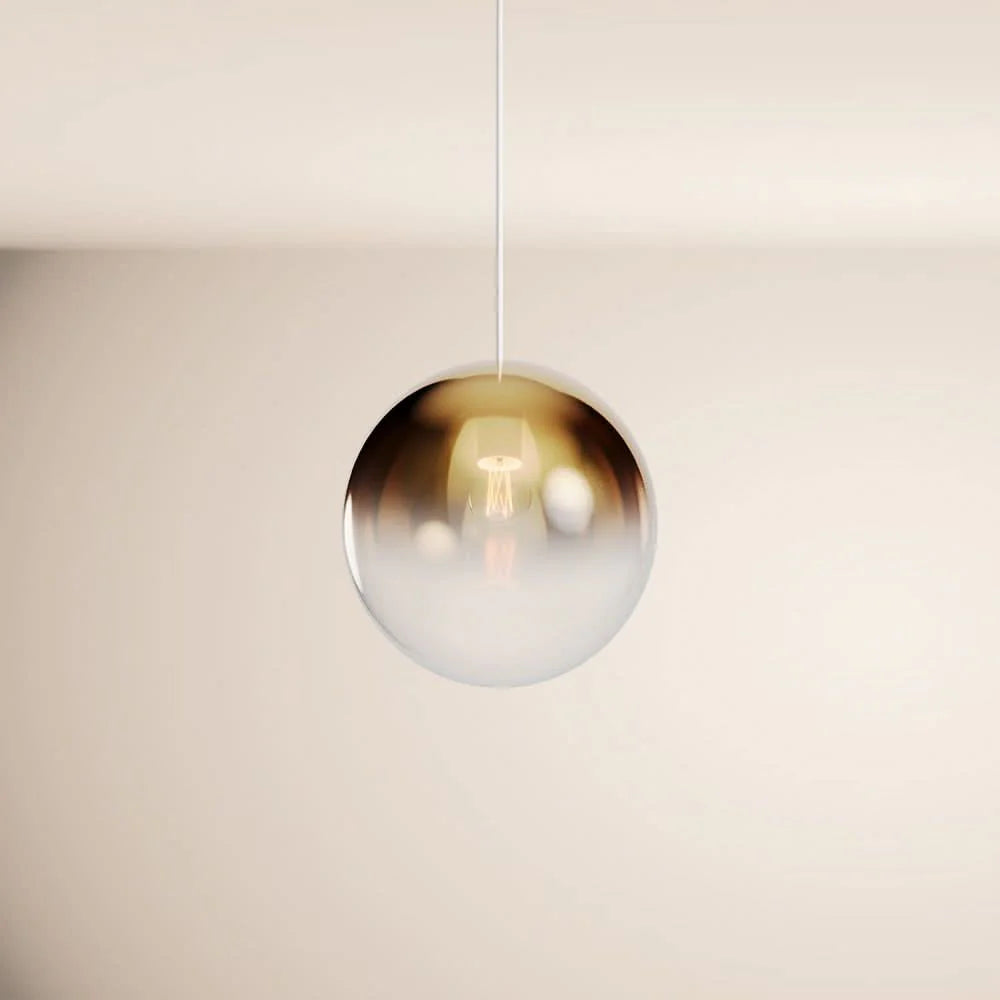 Orb Glaskugel Pendelleuchte 150 cm