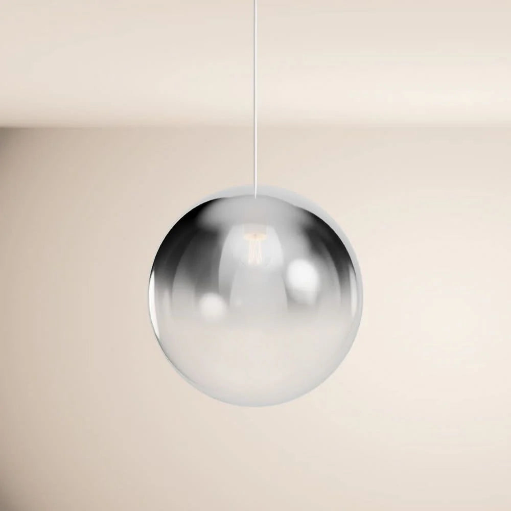 Orb Glaskugel Pendelleuchte 150 cm