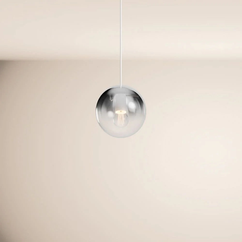 Orb Glaskugel Pendelleuchte 150 cm