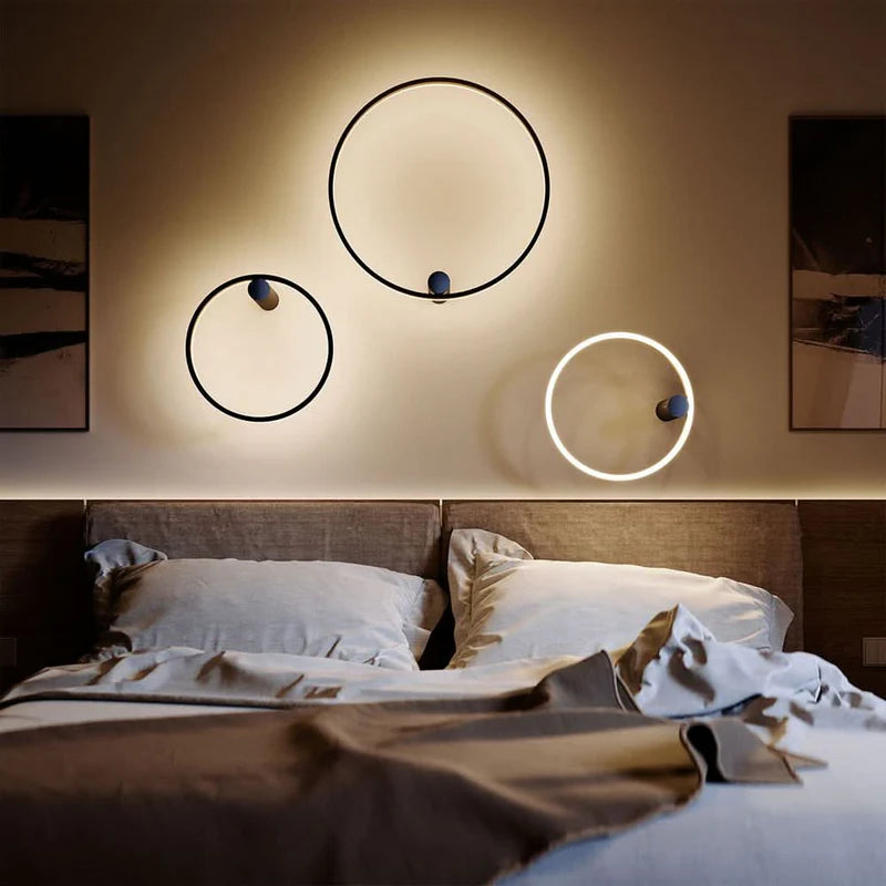 Ring Air LED Wandleuchte & Deckenleuchte Ø 60cm