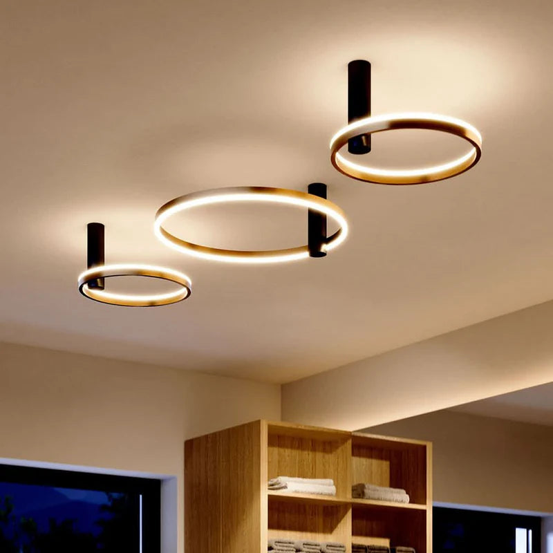 Ring Air LED Wandleuchte & Deckenleuchte Ø 60cm