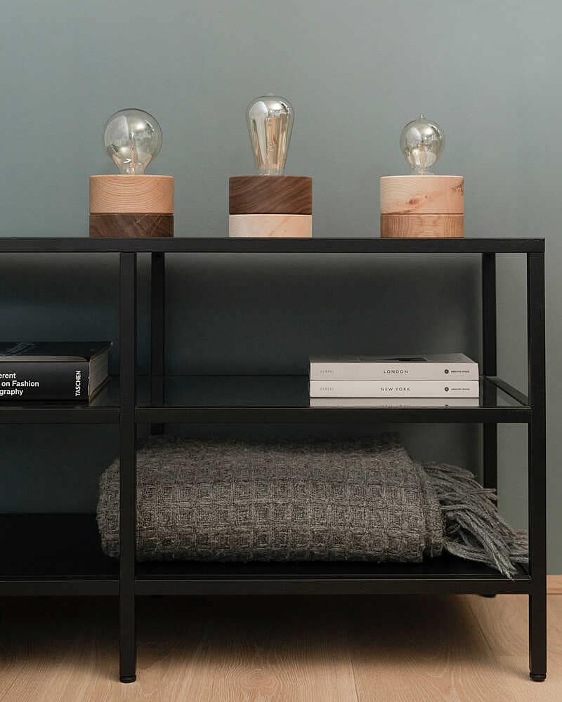 Tischleuchte Eiche Natur