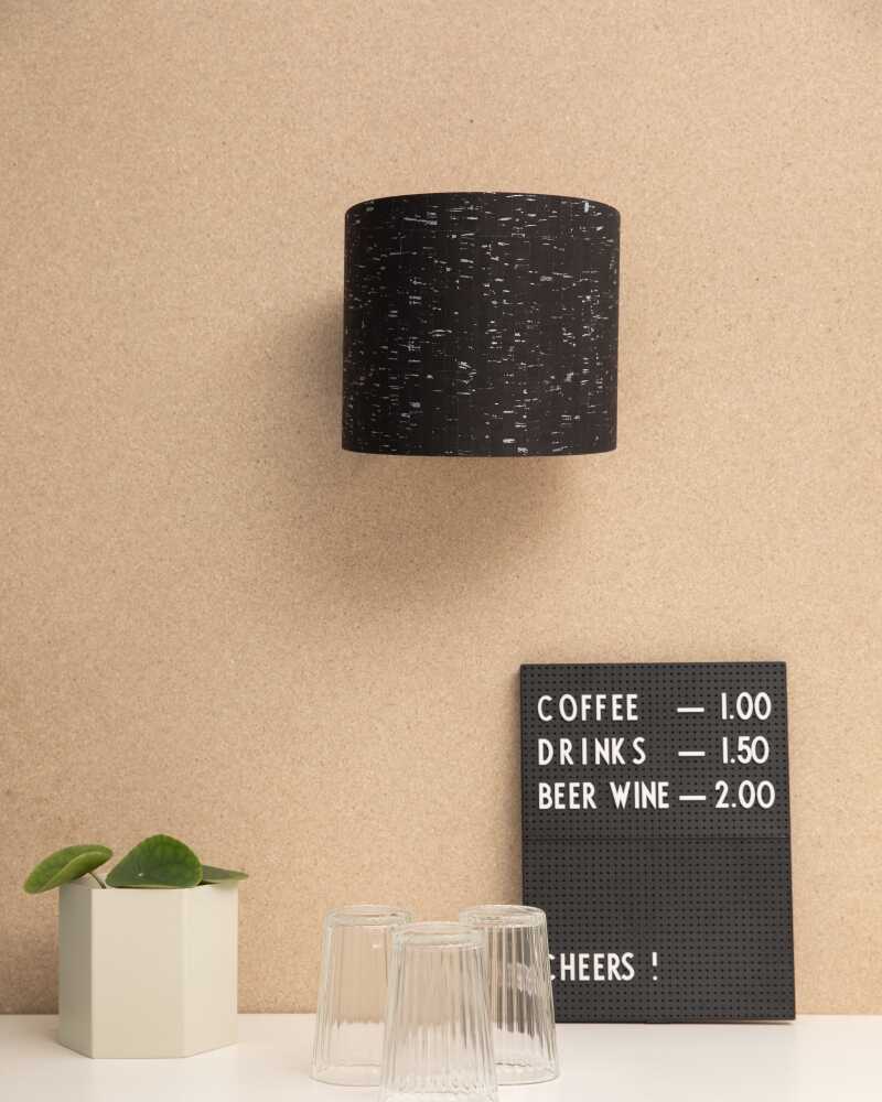 Wandleuchte zylindrisch Almheu