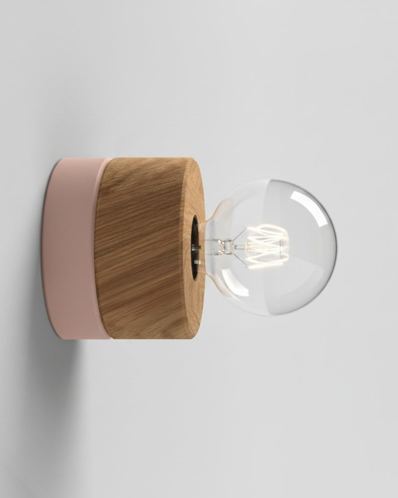 Wandleuchte Holz