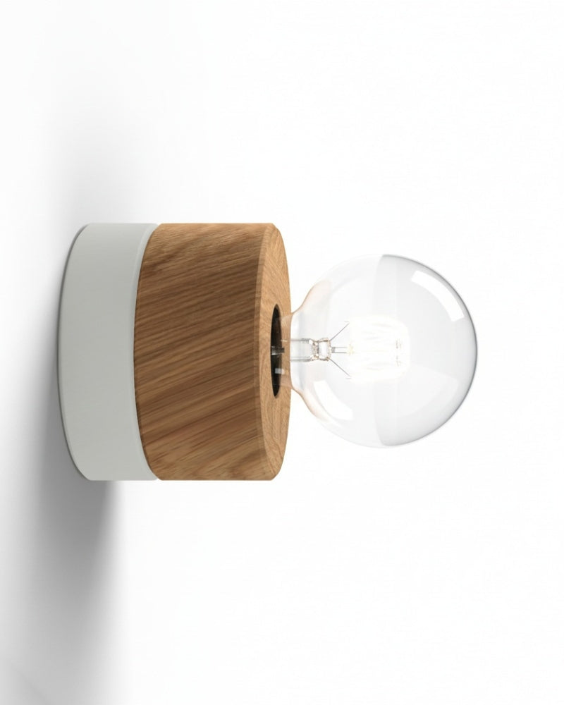 Wandleuchte Holz
