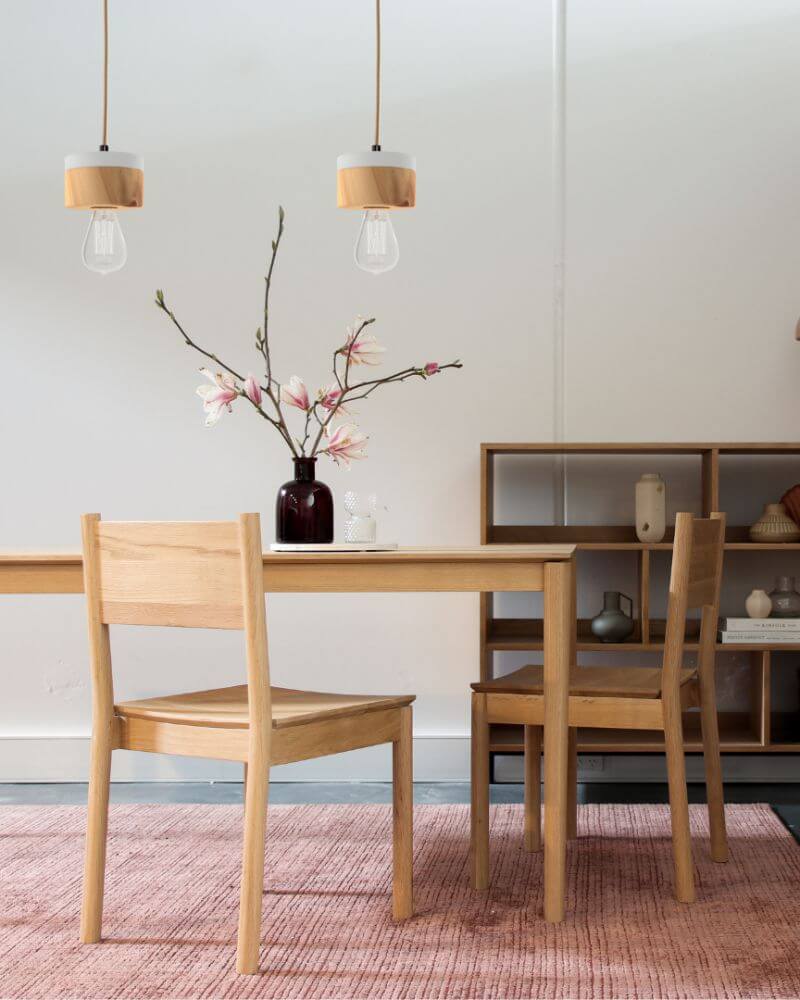 Hängeleuchte Zirbe Natur