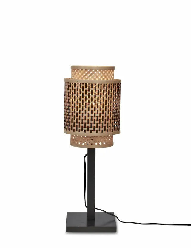 Tischleuchte Bhutan rund