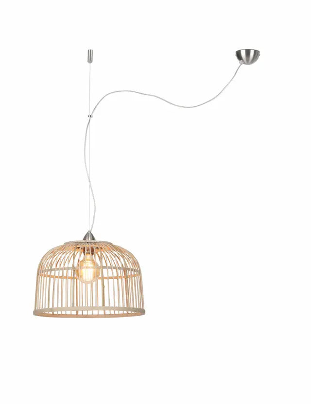 Pendelleuchte Borneo Bambus 2 Schirm