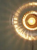 Wandleuchte Brussels rund