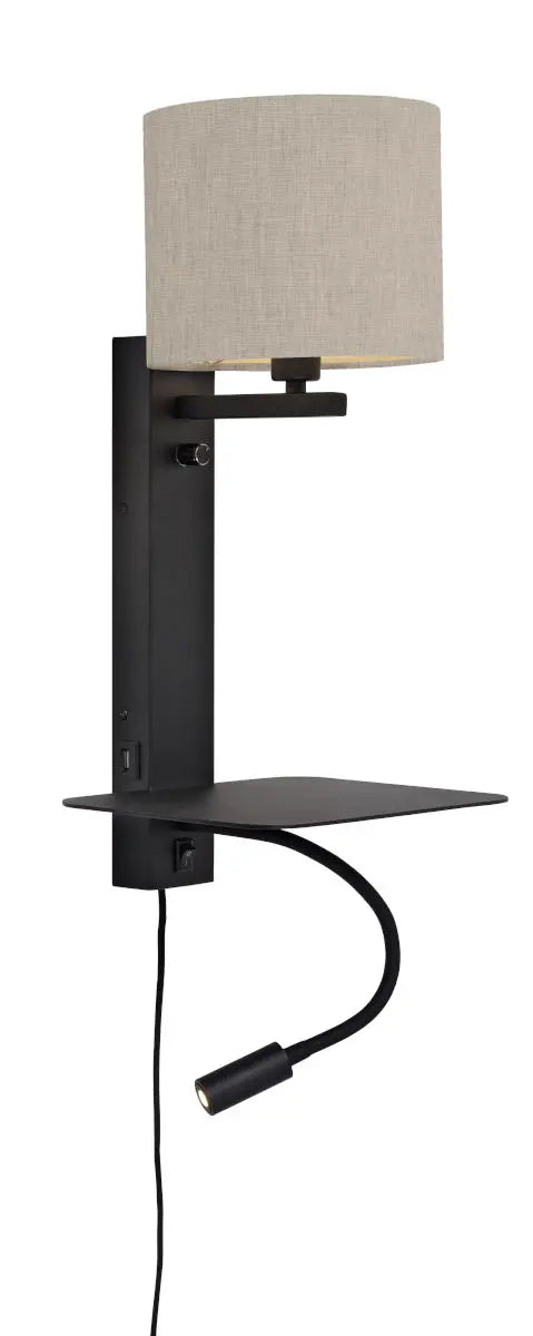 Wandleuchte Florence Brett lang USB