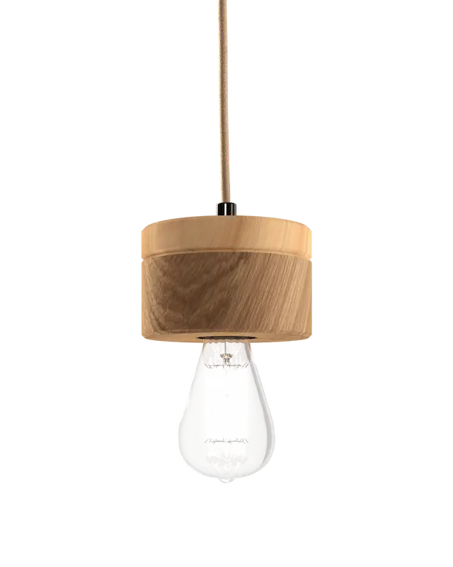 Pendelleuchte Holz