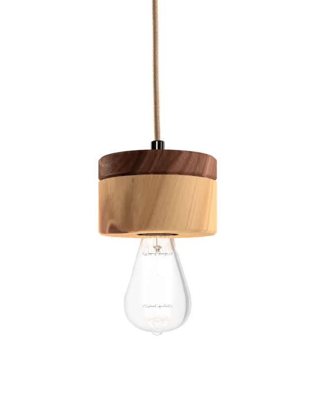 Pendelleuchte Holz