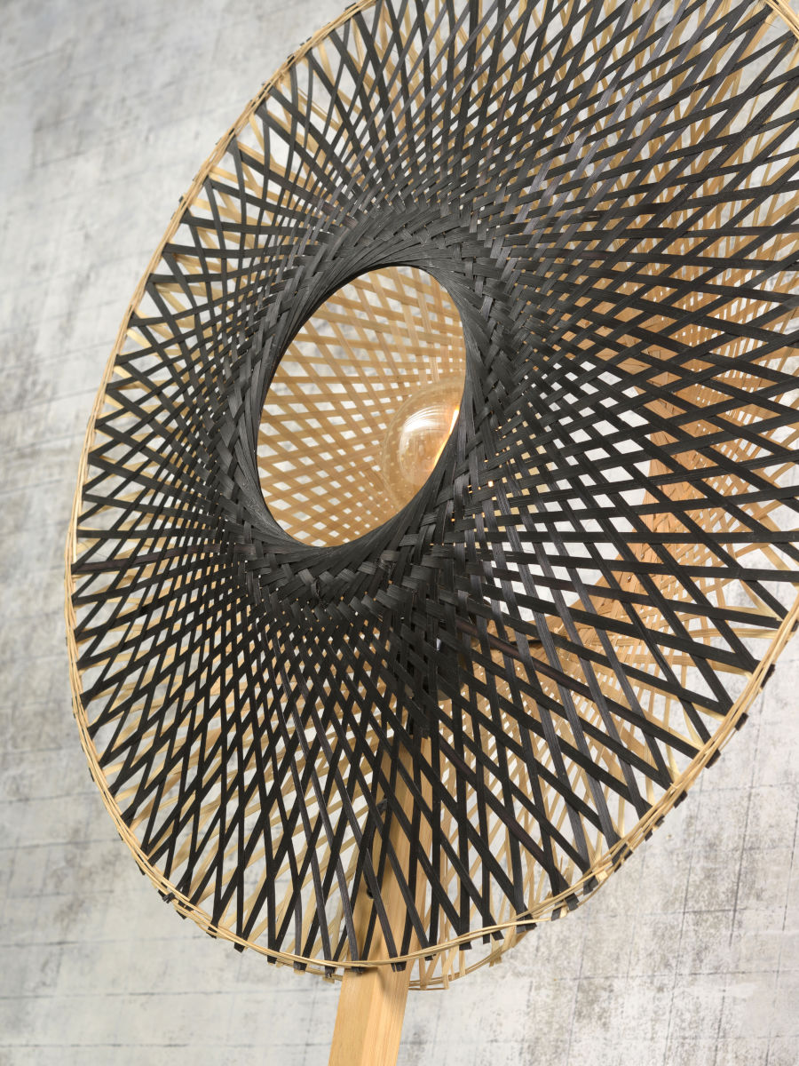 Stehleuchte Kalimantan Schirm vert 60x15cm nat