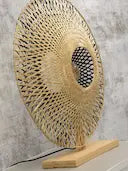 Tischleuchte Kalimantan Bambus