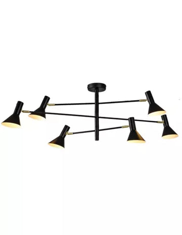 Deckenleuchte Izmir 3 Arme Schwarz