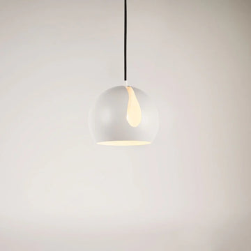 Ball Metall Pendelleuchte mit drehbarem Schirm