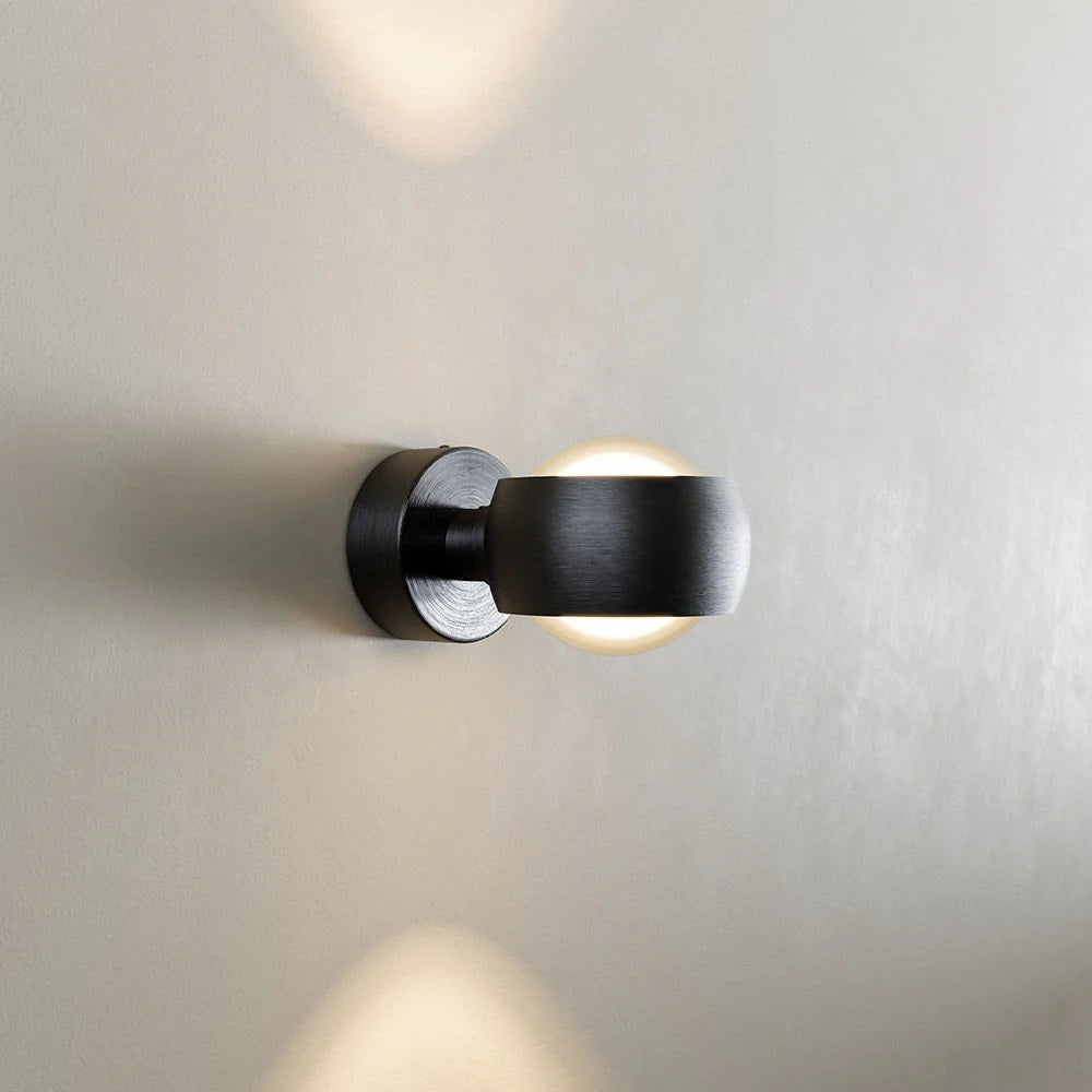 Beam Wandleuchte Up & Down mit Glaslinsen