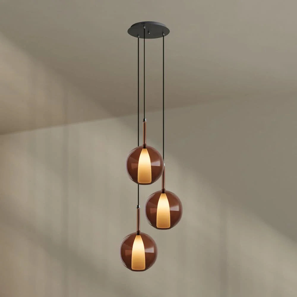 Belluna Galerieleuchte 3-flammig Ø 40cm Baldachin