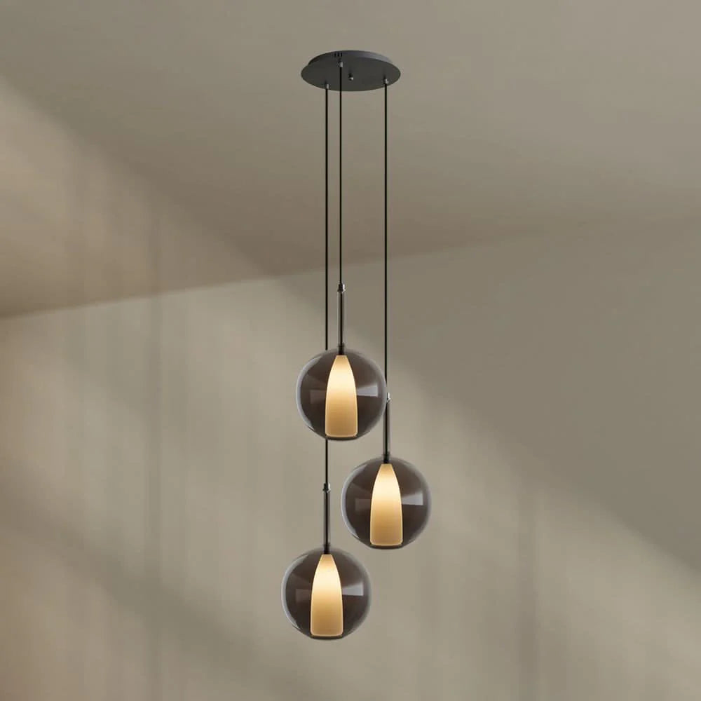 Belluna Galerieleuchte 3-flammig Ø 40cm Baldachin