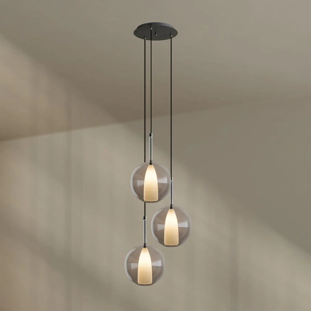Belluna Galerieleuchte 3-flammig Ø 40cm Baldachin