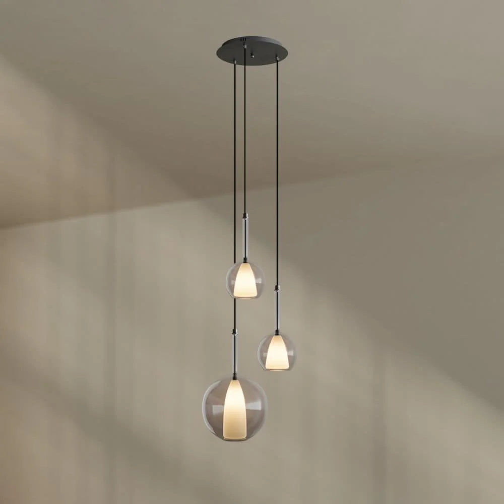 Belluna Galerieleuchte 3-flammig Ø 40cm Baldachin