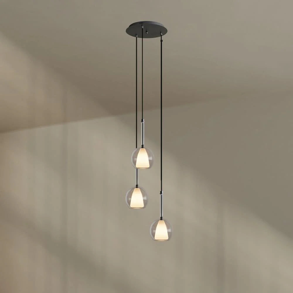 Belluna Galerieleuchte 3-flammig Ø 40cm Baldachin
