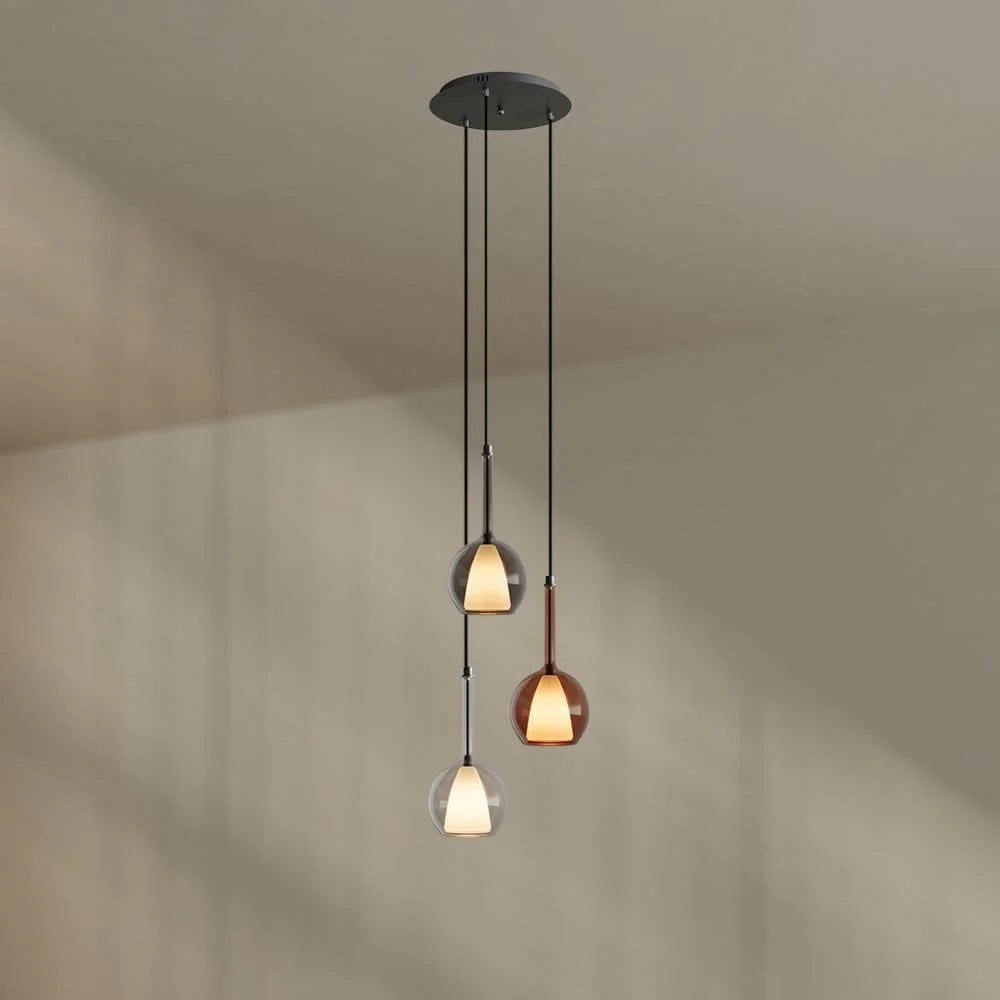 Belluna Galerieleuchte 3-flammig Ø 40cm Baldachin