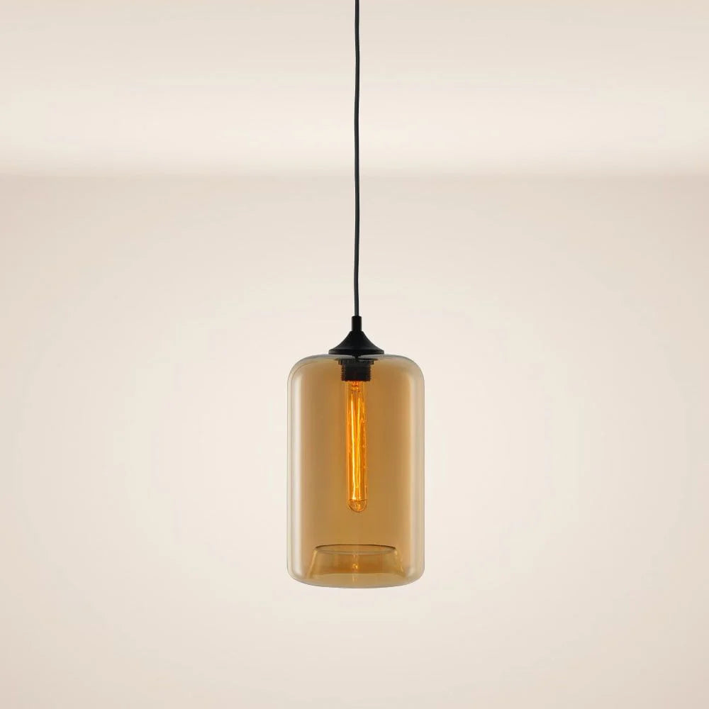 Cruet Glas-Pendelleuchte Up & Low