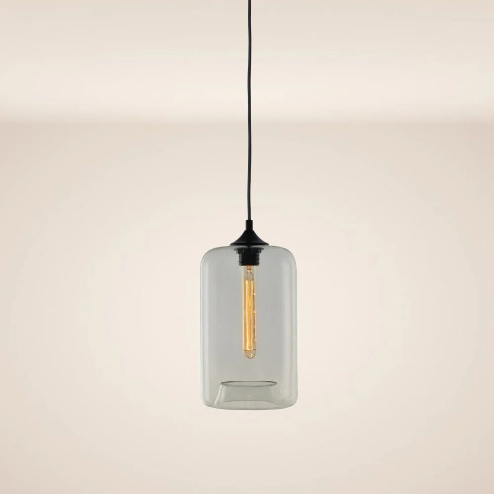 Cruet Glas-Pendelleuchte Up & Low